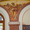 Foto: Parete della Sala Decorata - La Foresteria del Monastero di Santa Scolastica - Ristorazione (Subiaco) - 1