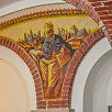 Foto: Parete della Sala Decorata  - La Foresteria del Monastero di Santa Scolastica - Ristorazione (Subiaco) - 2